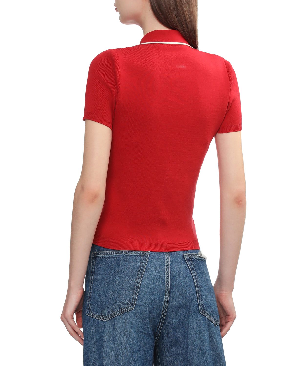Cherry polo tee