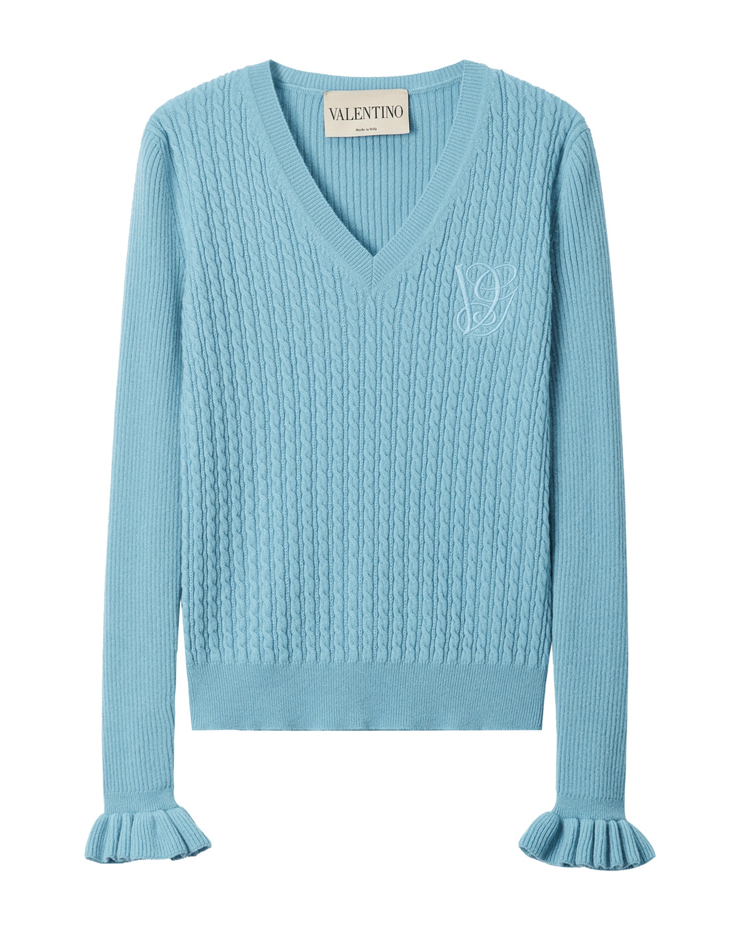 V-neck sweater