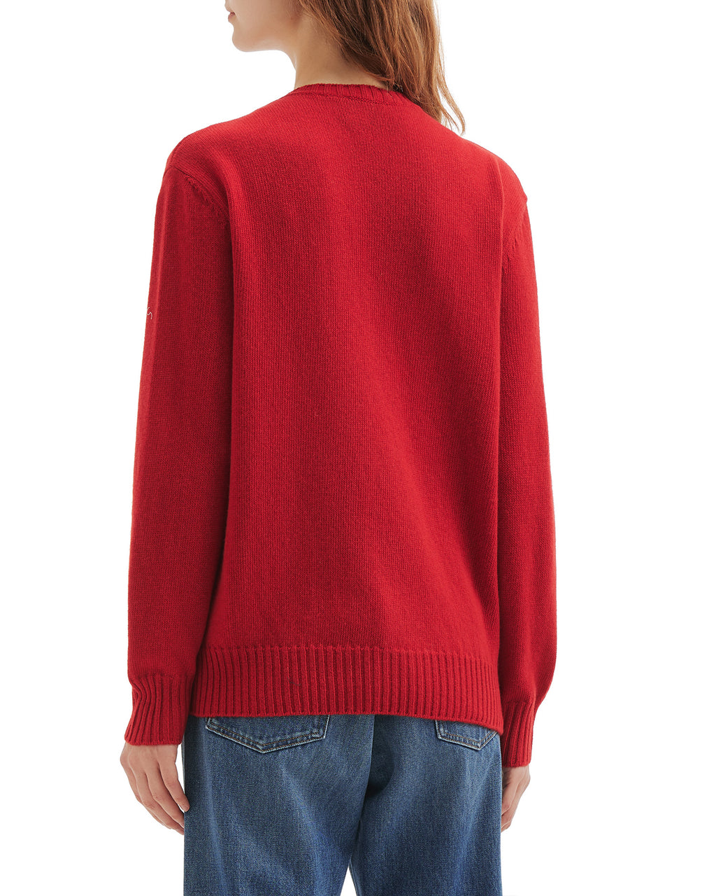 Chez Valentino & Panther embroidery sweater