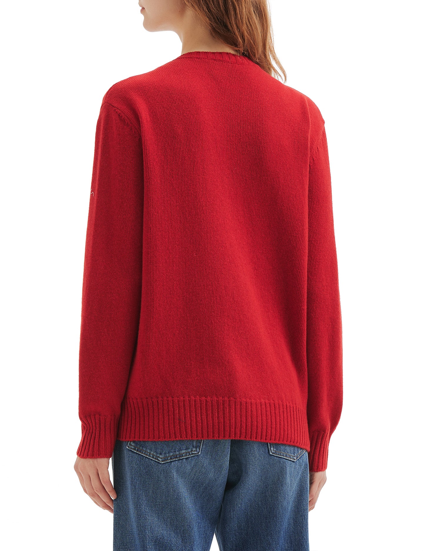 Chez Valentino & Panther embroidery sweater
