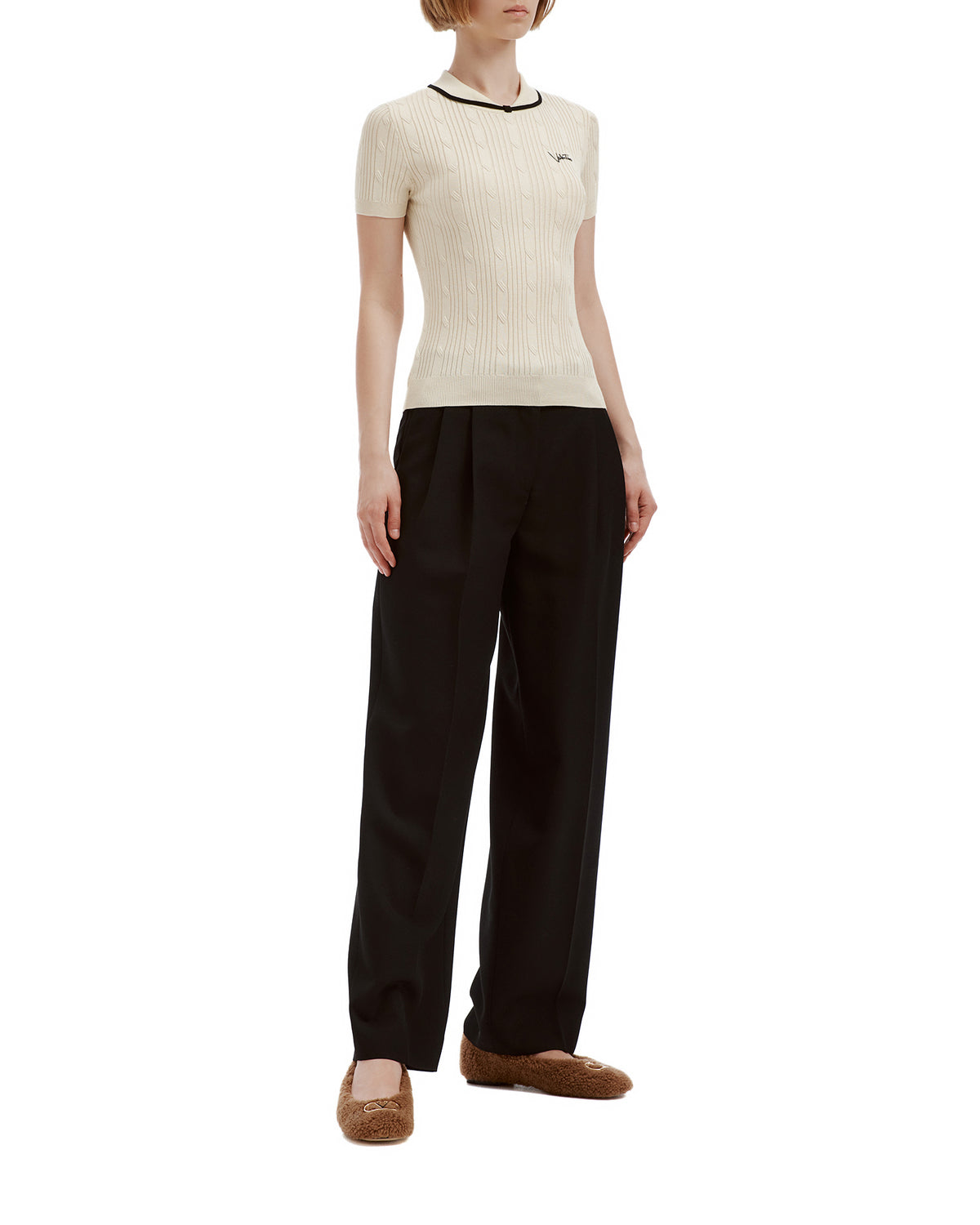 Knitted tee