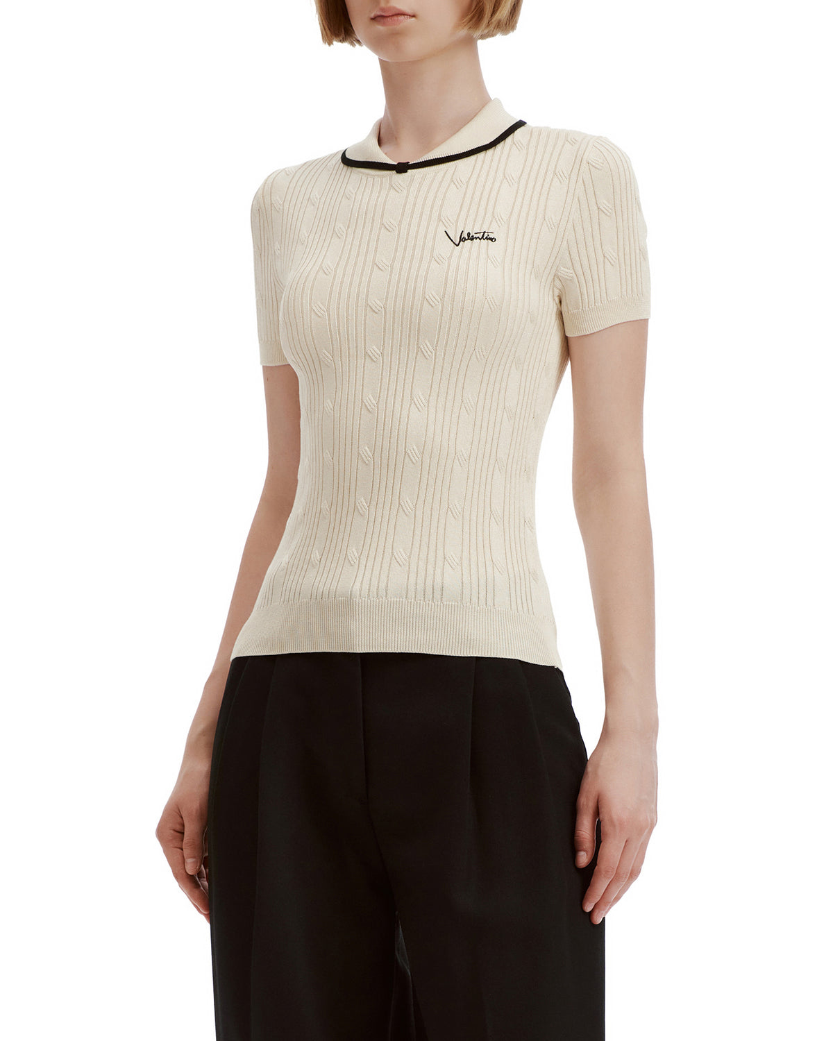 Knitted tee