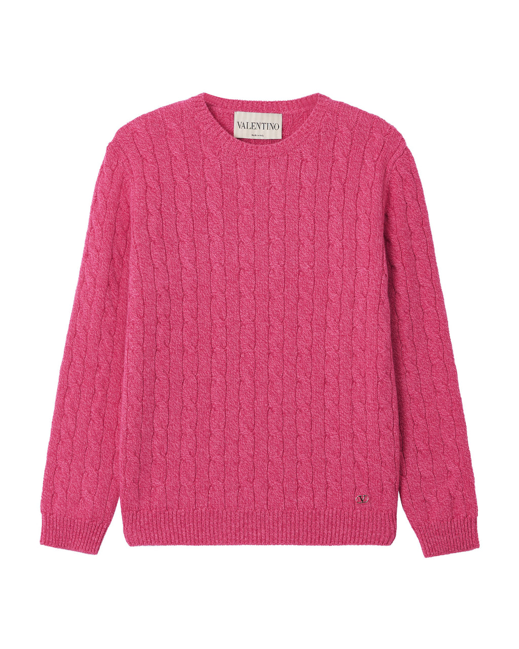 Cable knit sweater