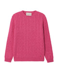 Cable knit sweater