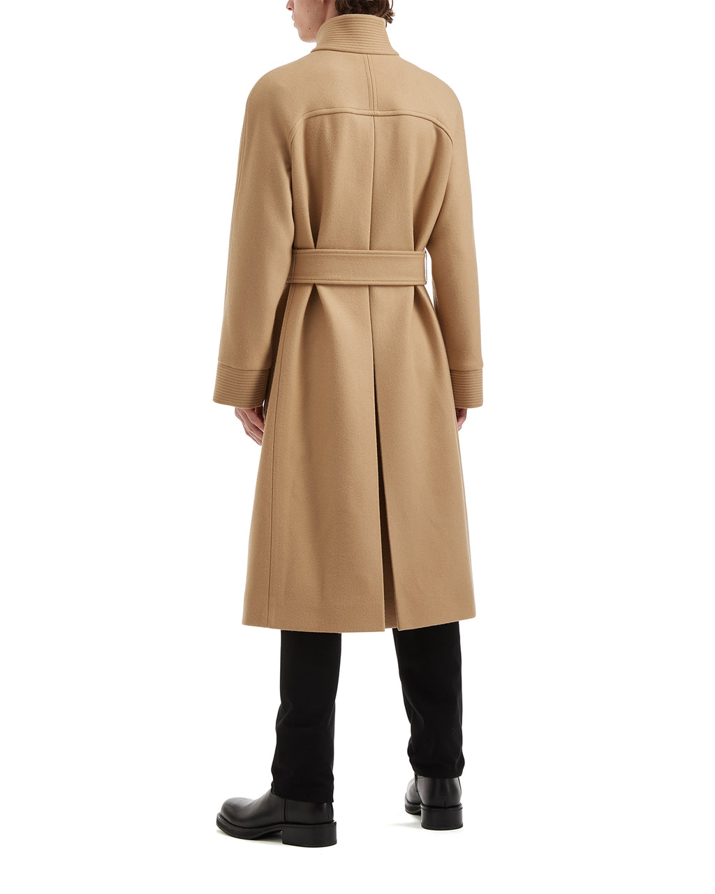 Double-breasted trench coat