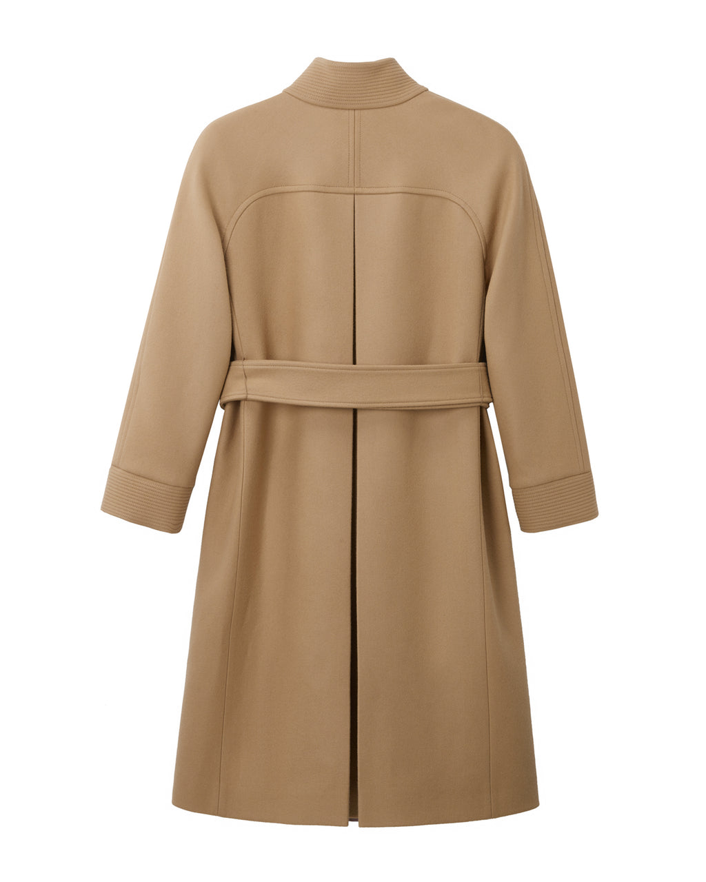 Double-breasted trench coat