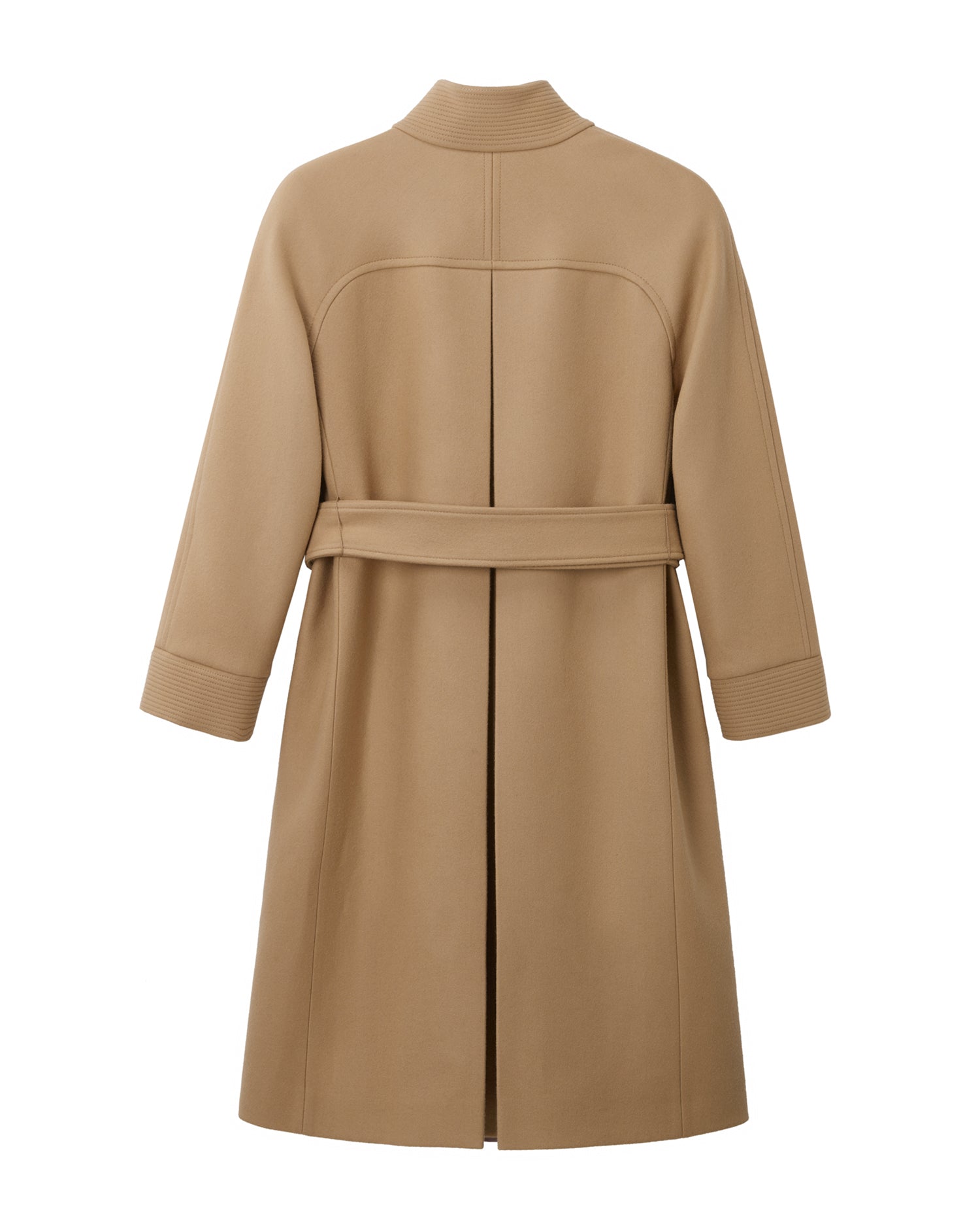 Double-breasted trench coat