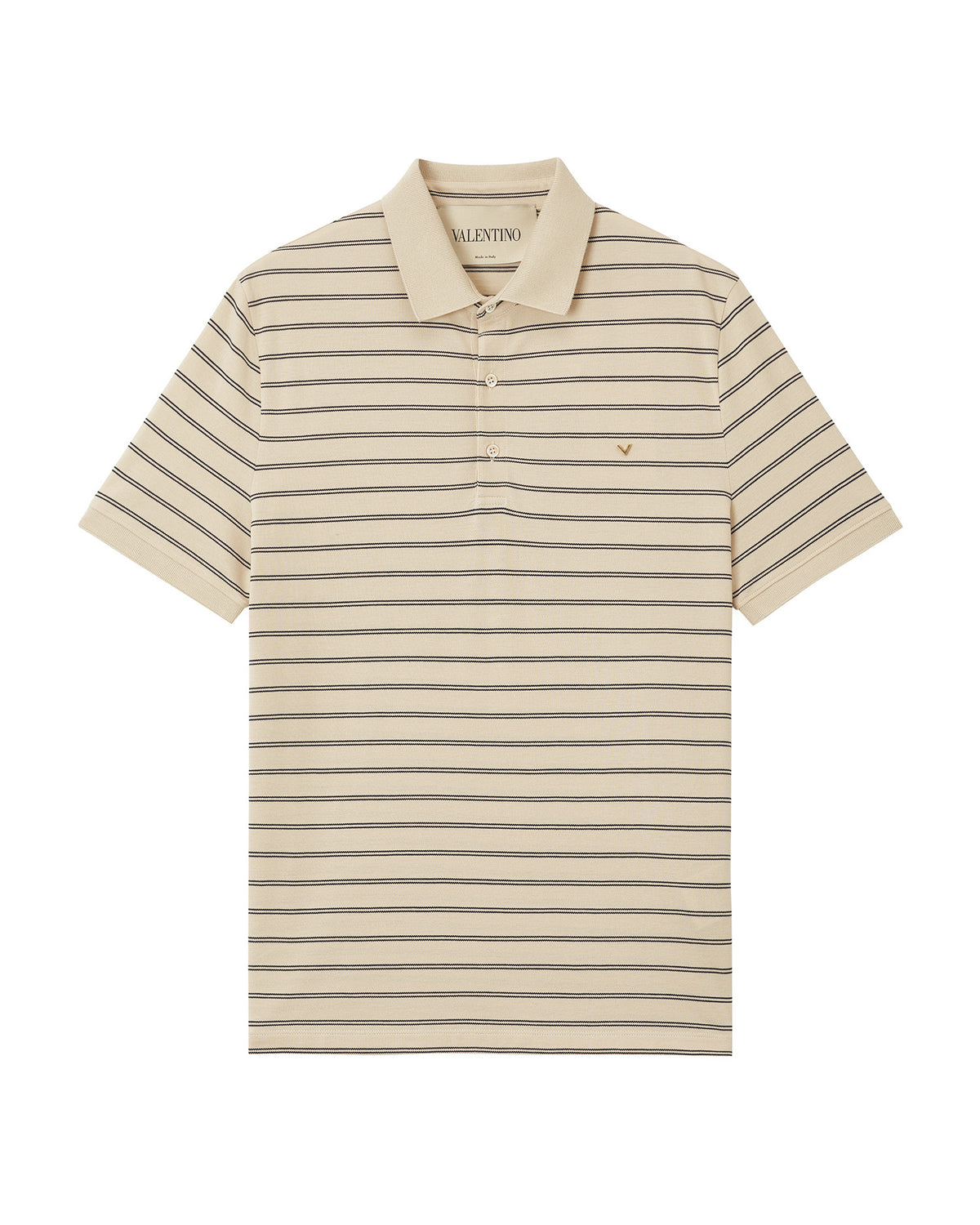 Cotton pique polo shirt