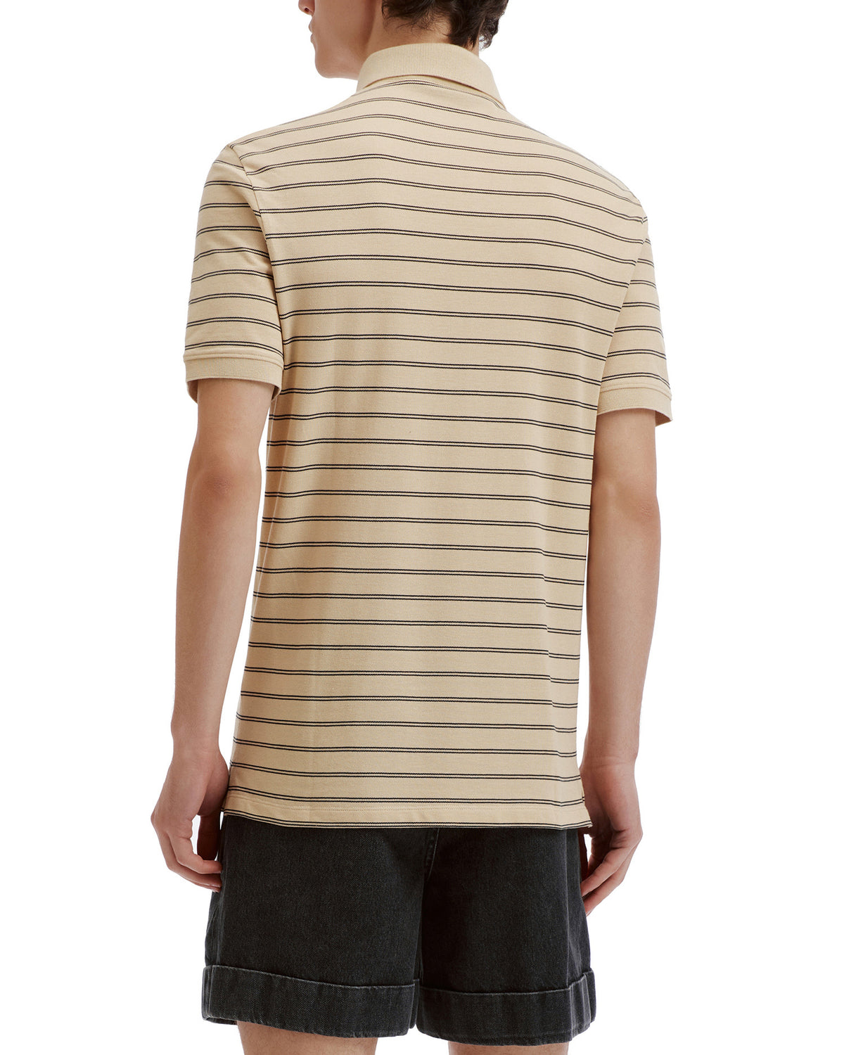 Cotton pique polo shirt