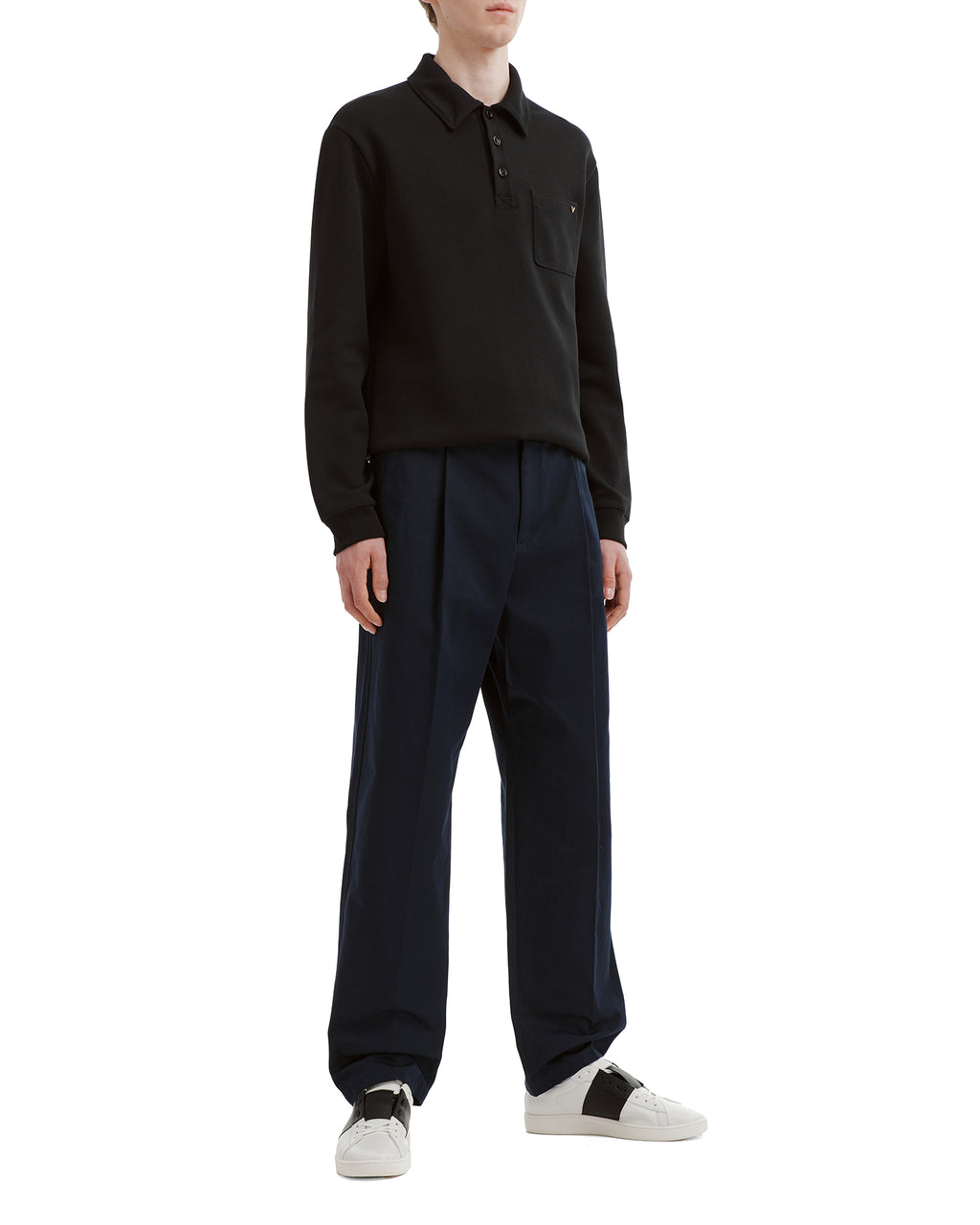 Polo with pocket