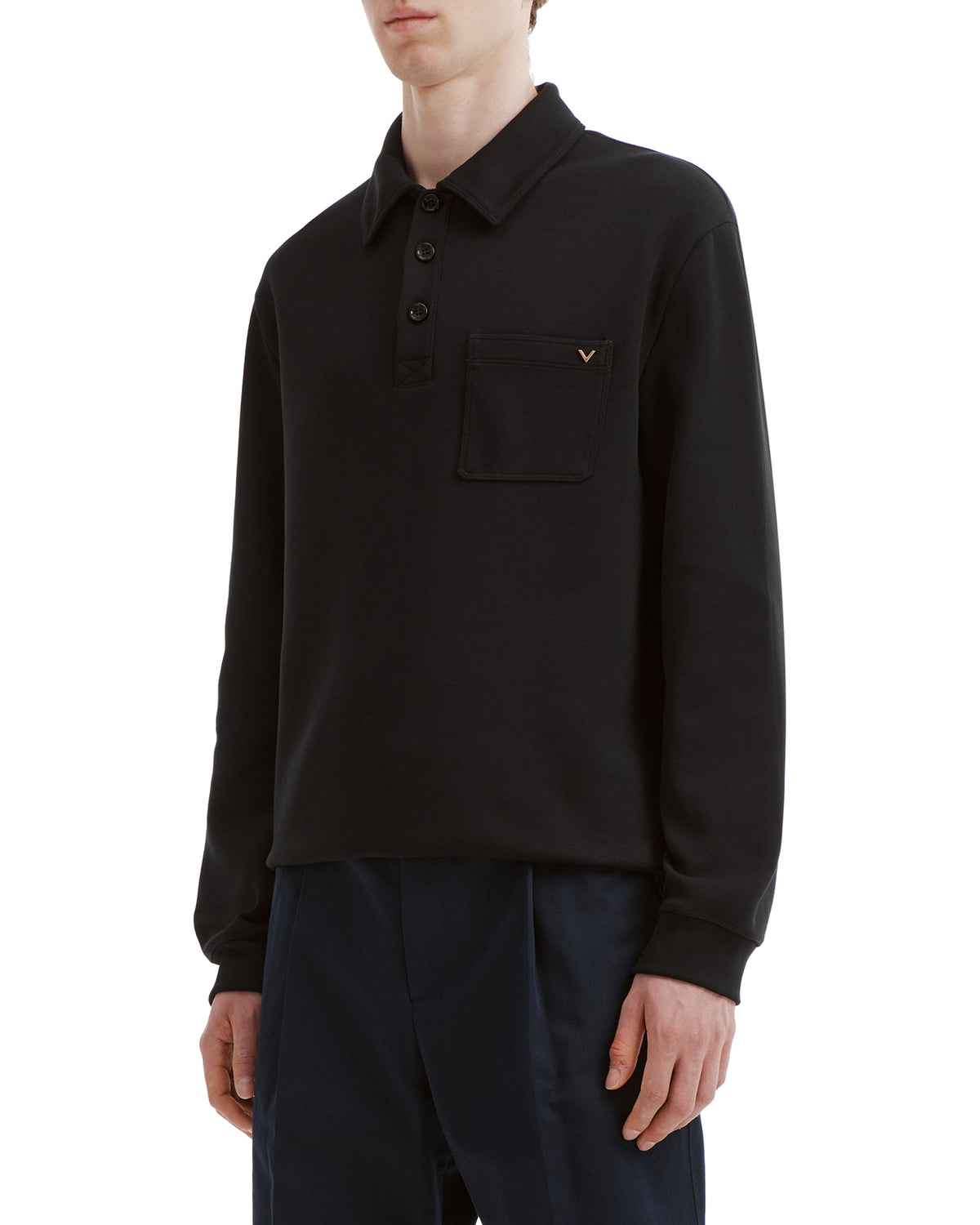 Polo with pocket
