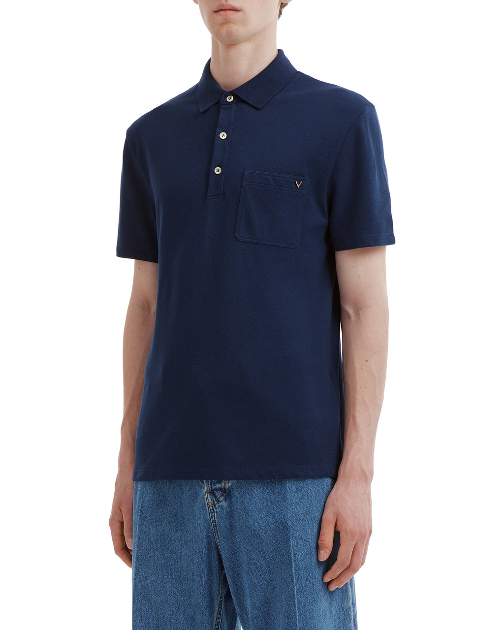 Pocket polo tee