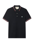 Piqué polo shirt with Vlogo patch