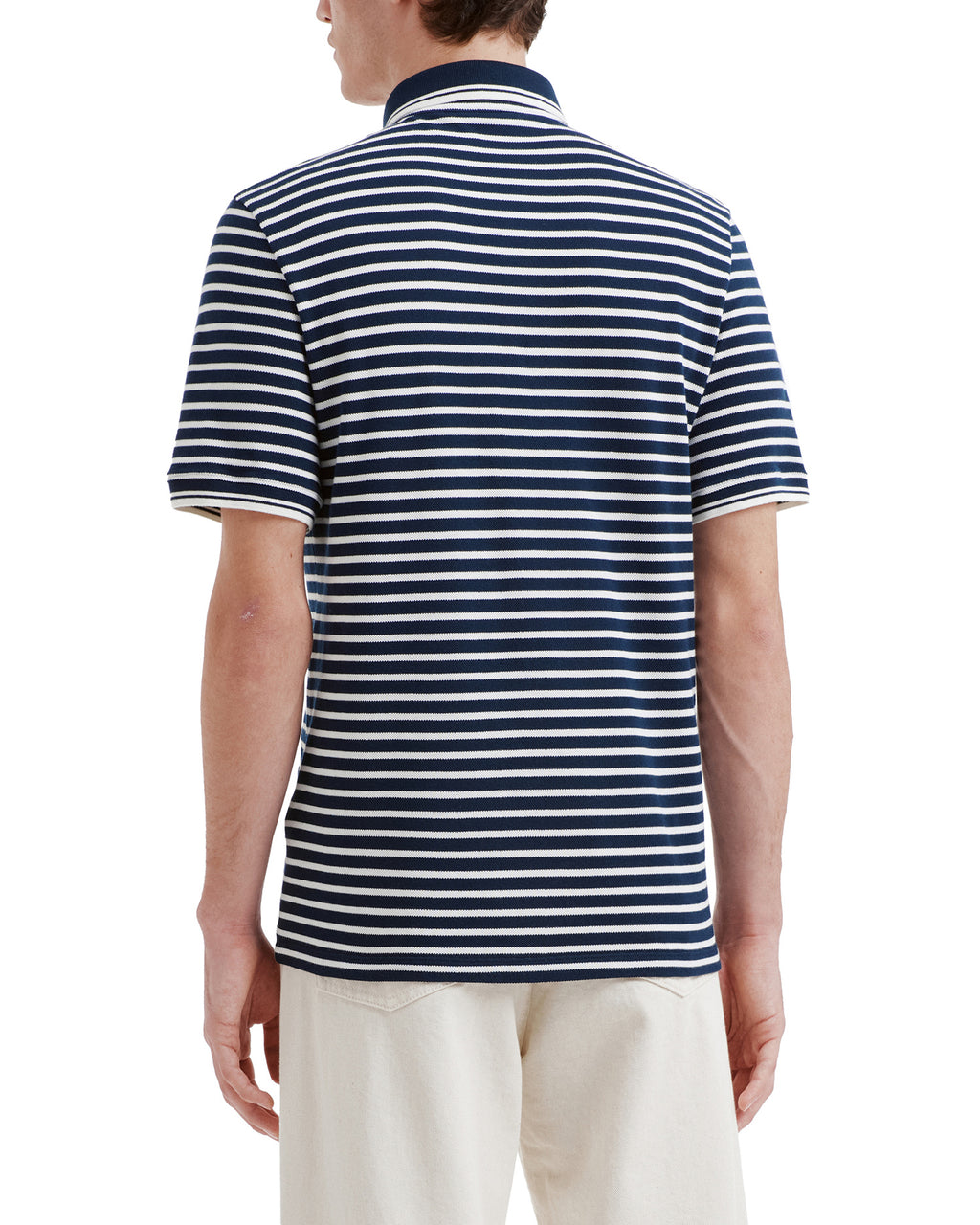 Cotton piqué polo with VLogo patch