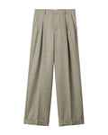 Pleated pants