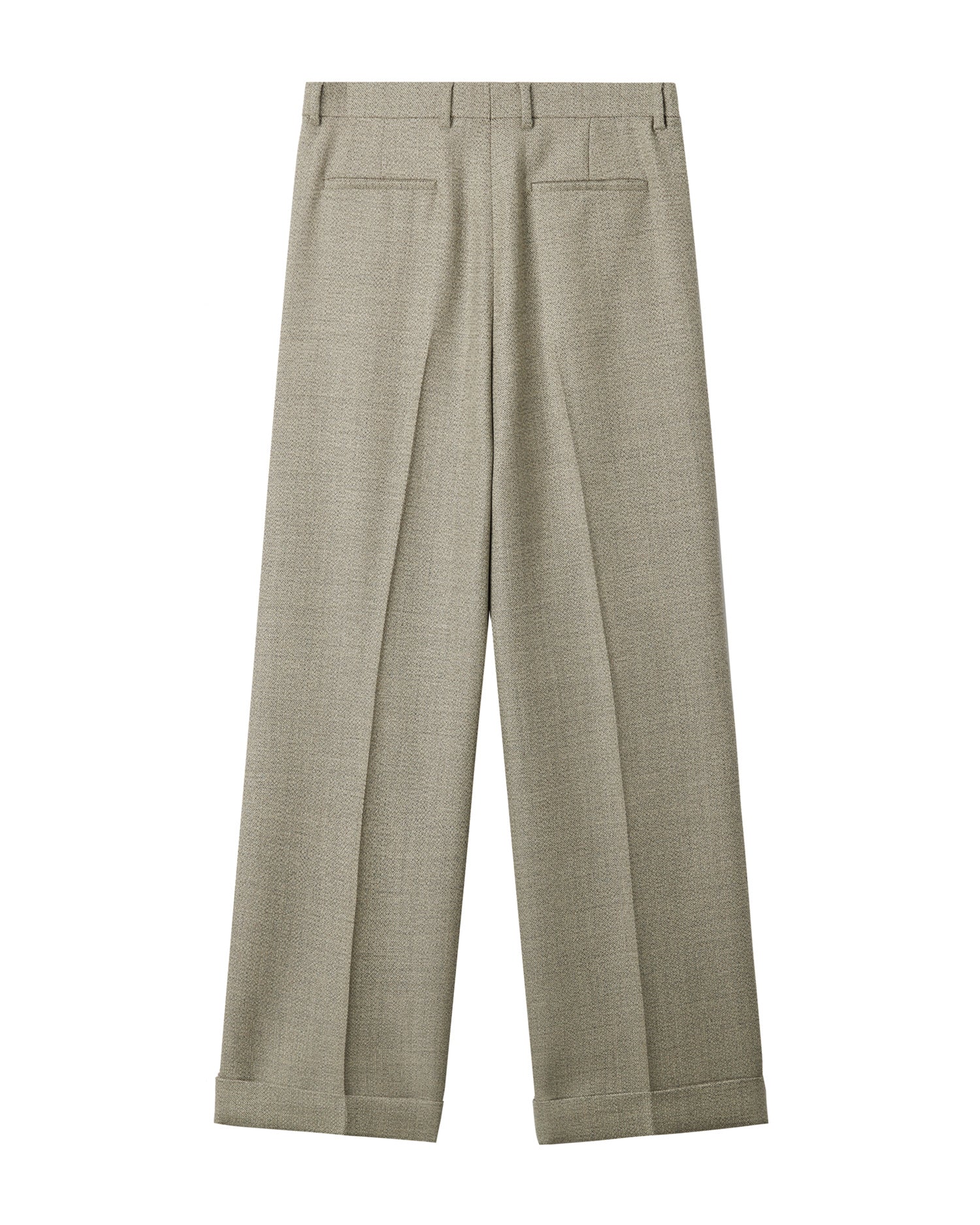 Pleated pants