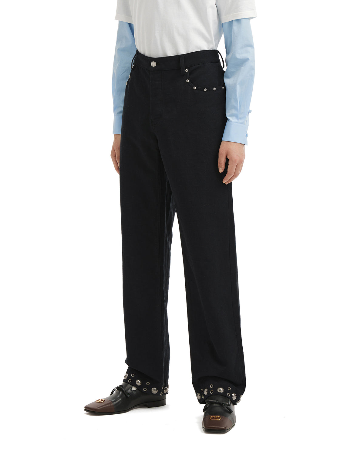 Studded pants