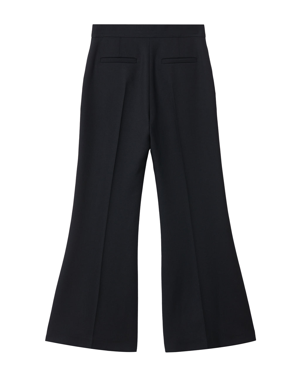 Dry diagonal wool pants