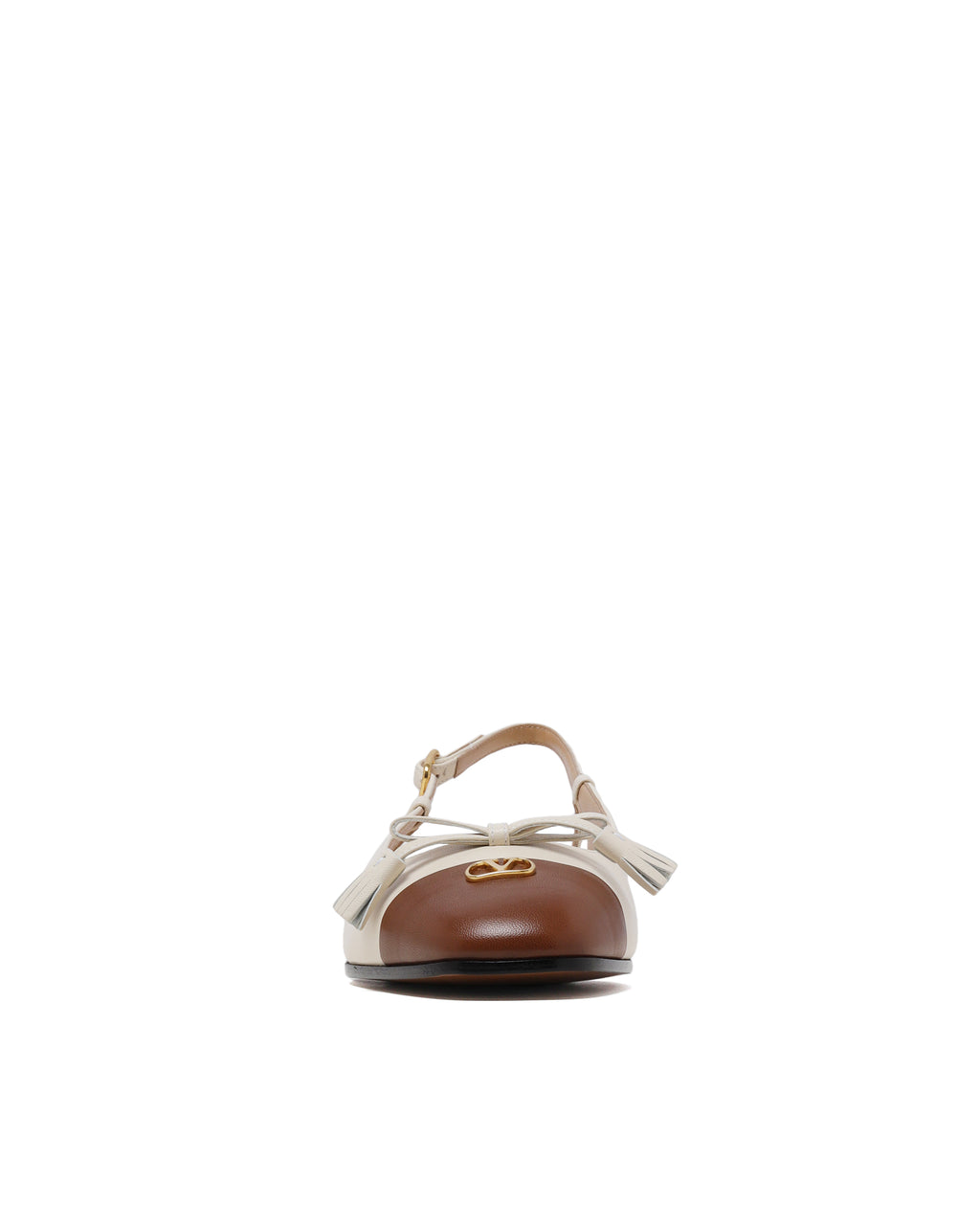 Leather Valet Du Roe slingback flats 25mm