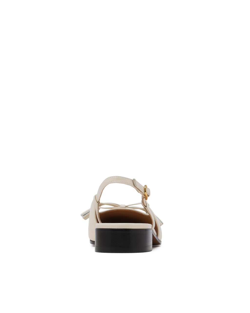 Leather Valet Du Roe slingback flats 25mm