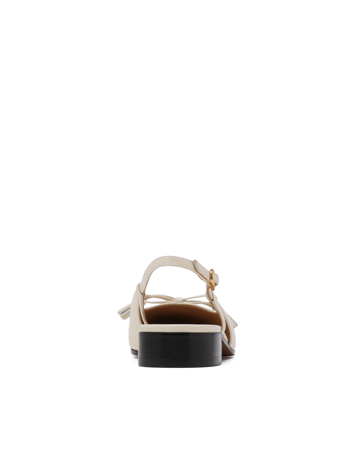 Leather Valet Du Roe slingback flats 25mm