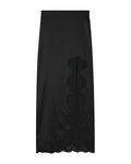 Long skirt with lace
