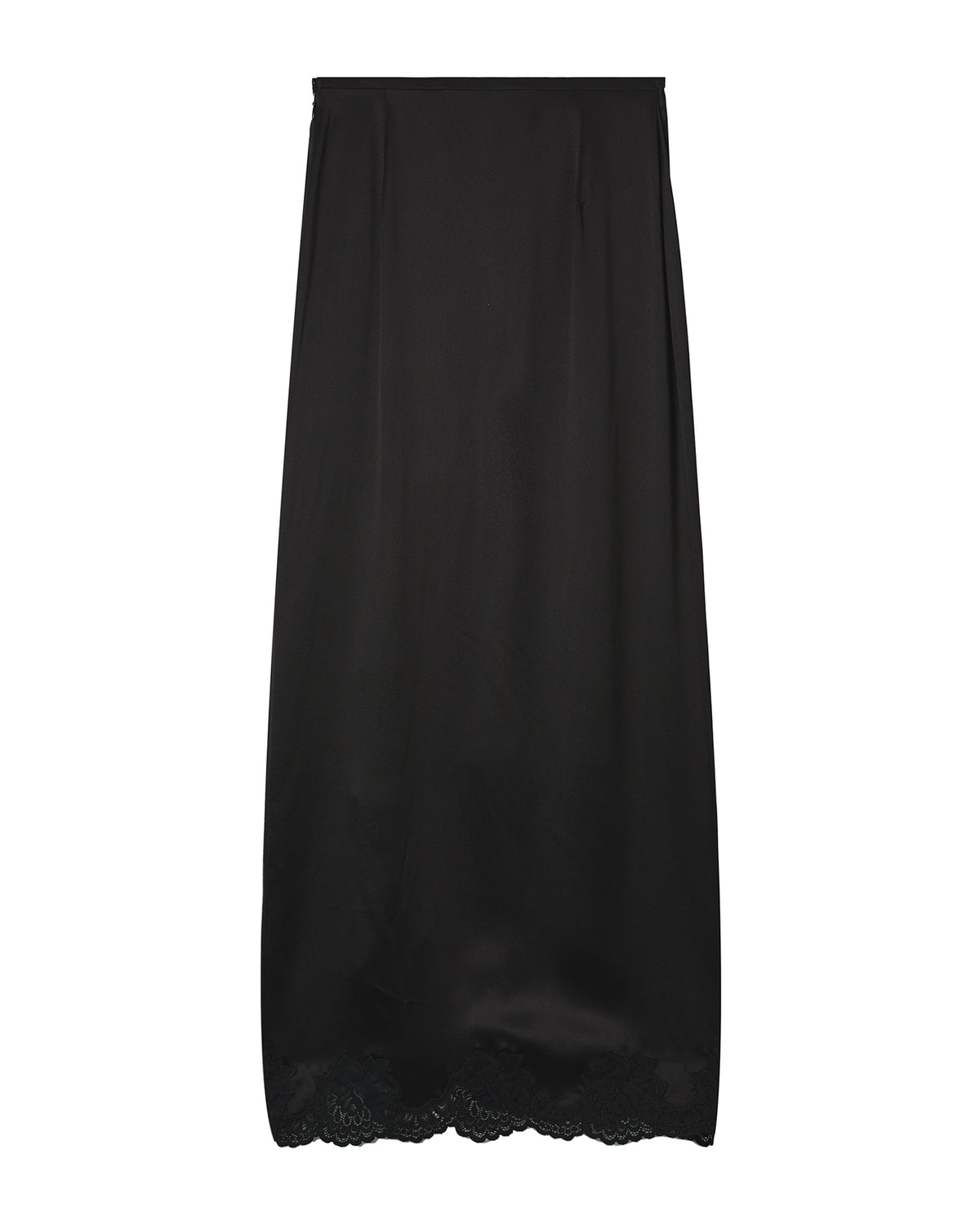 Long skirt with lace