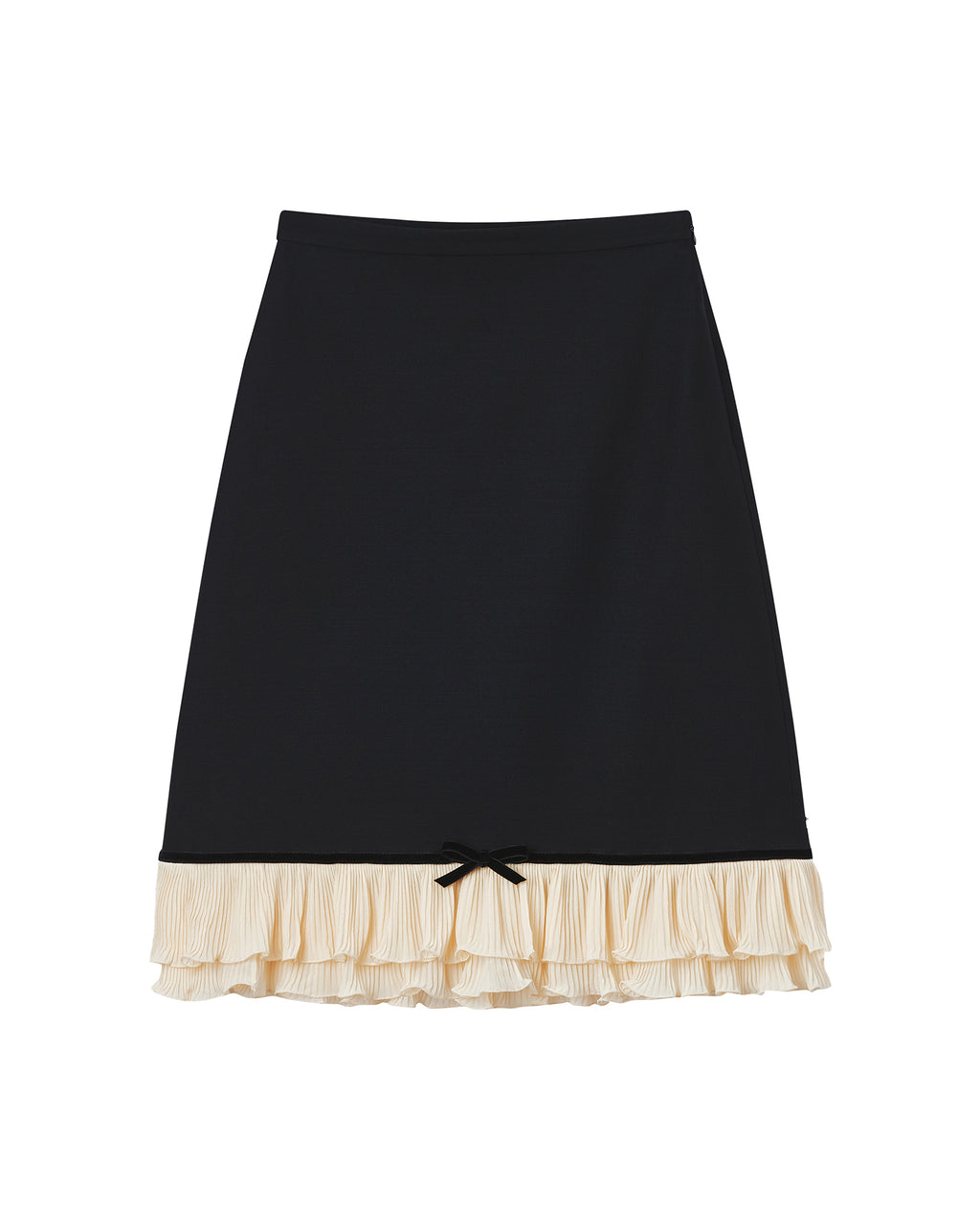 Ruffled hem skirt