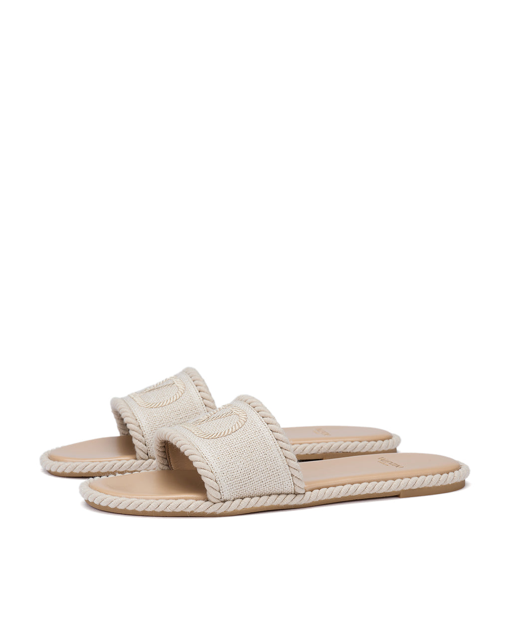 VLogo torchon slide sandal