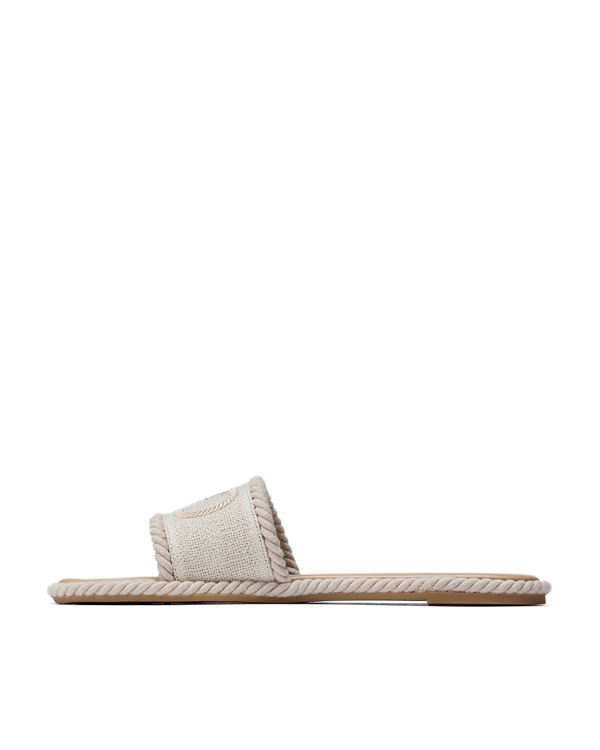 VLogo torchon slide sandal