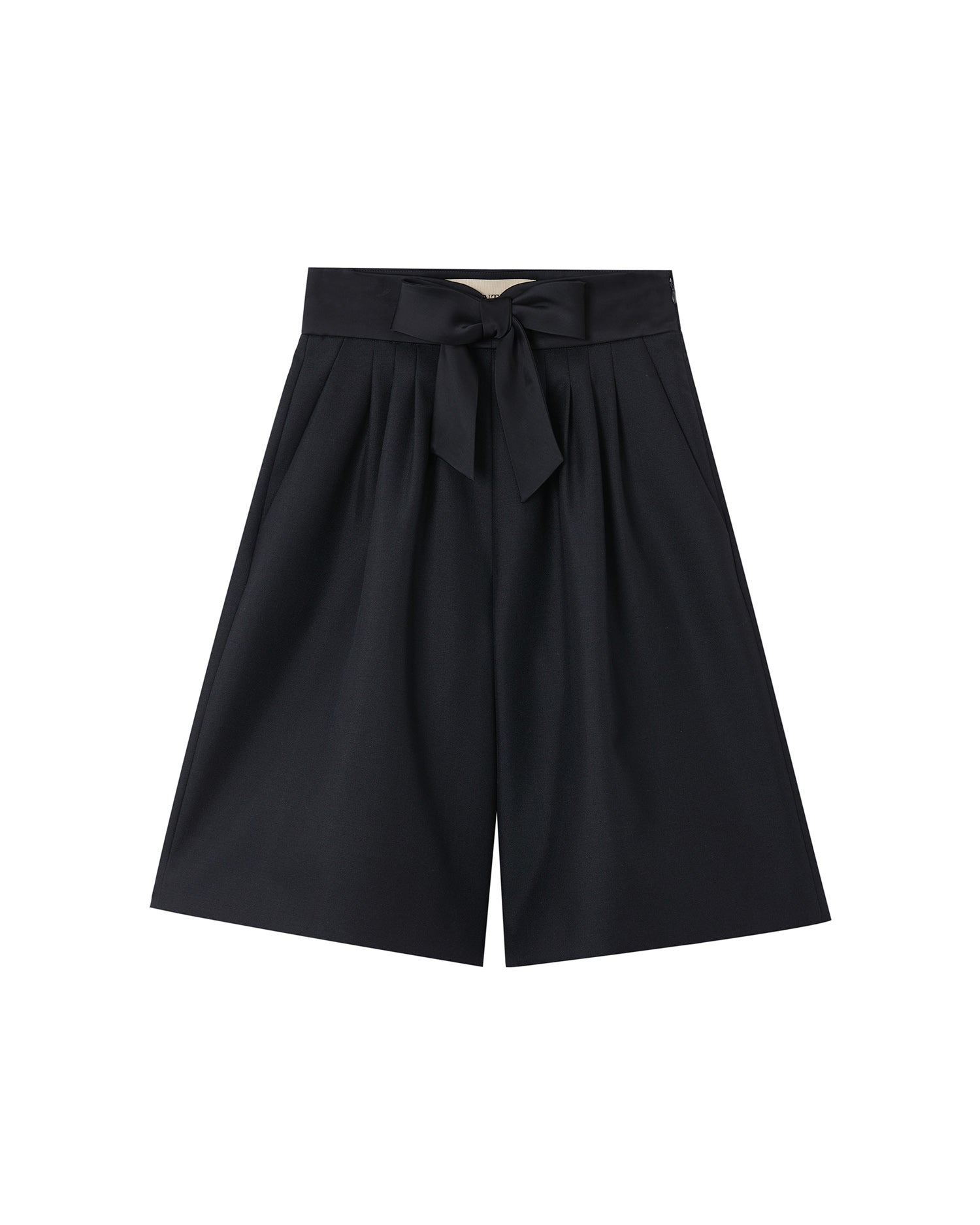 Bow waist shorts