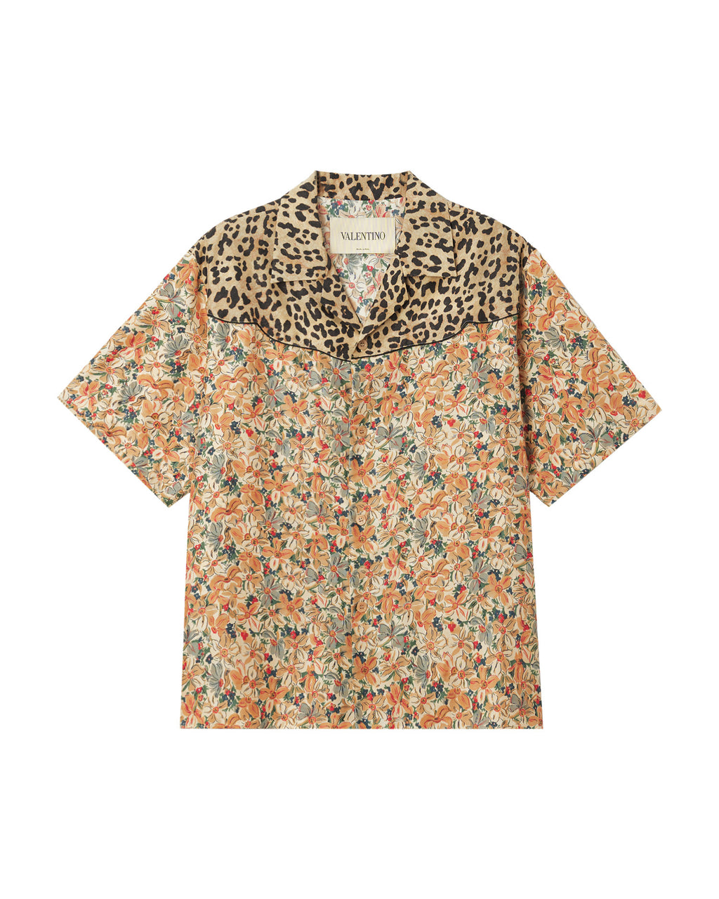 Printed short-sleeve shirt