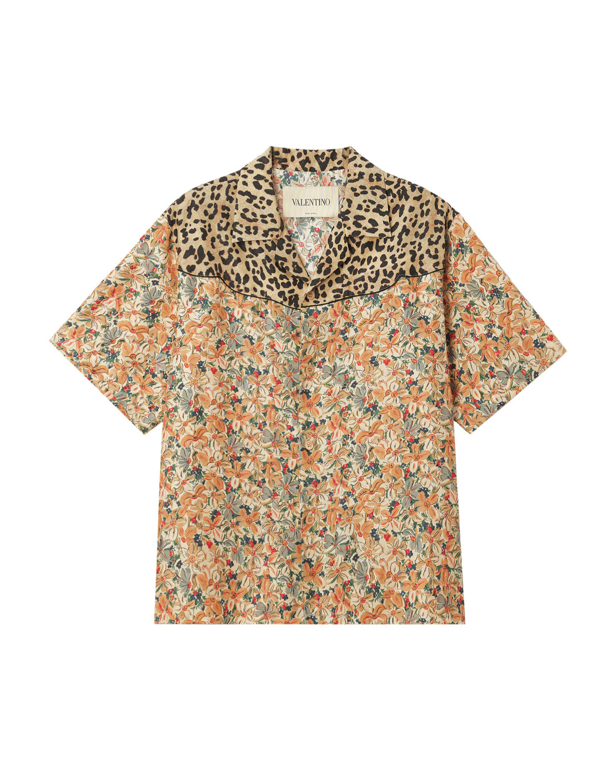 Printed short-sleeve shirt