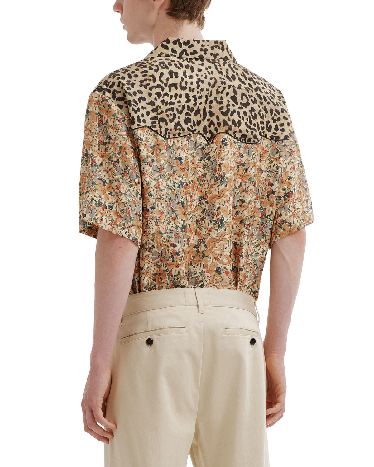 Printed short-sleeve shirt