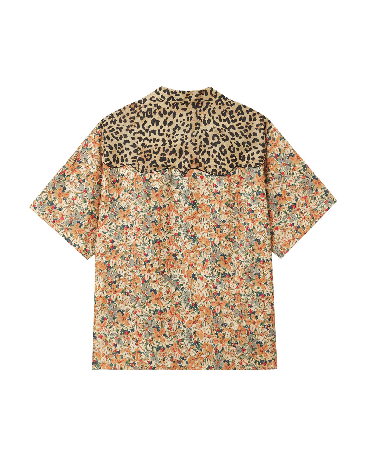 Printed short-sleeve shirt