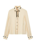 Ruffled blouse