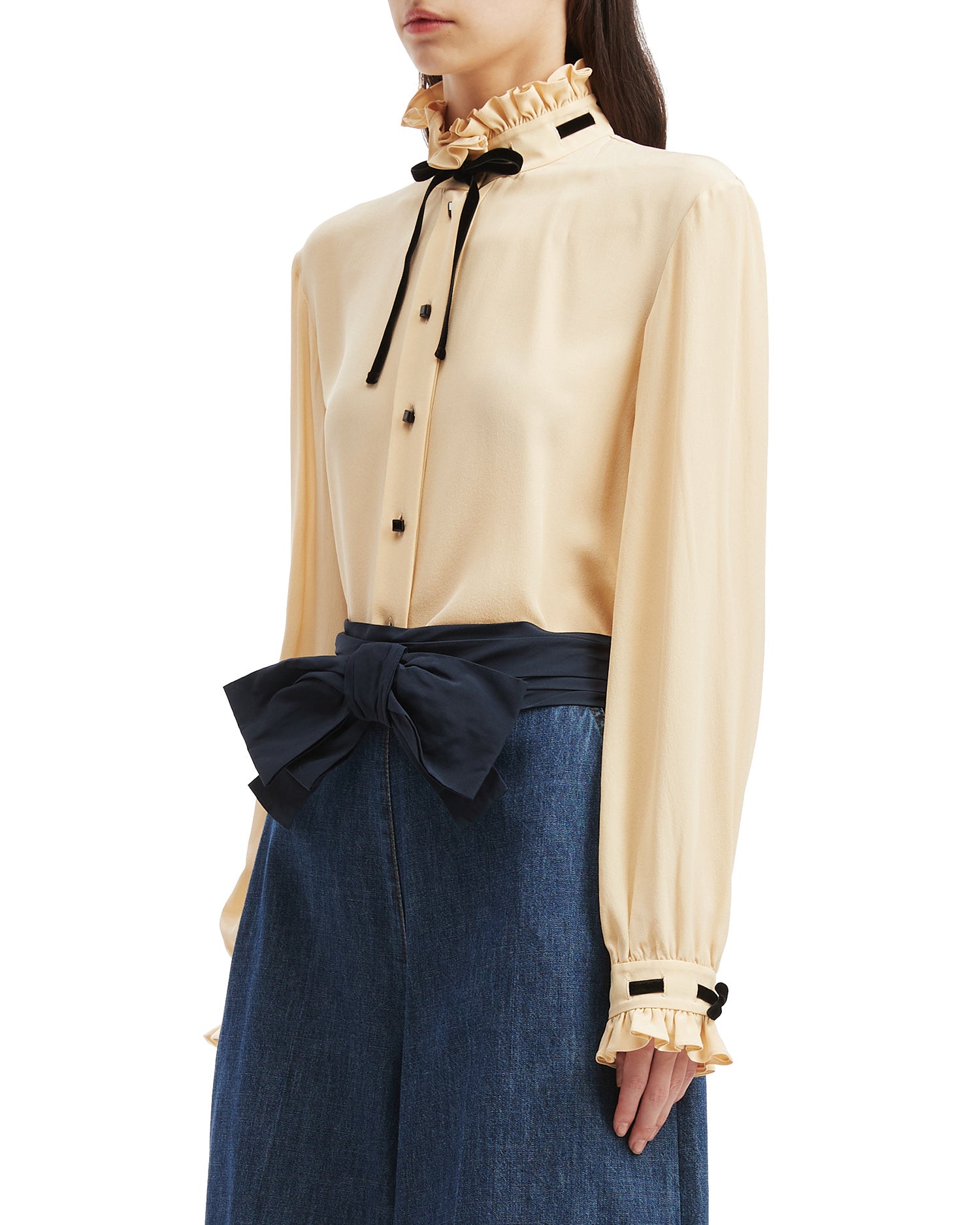 Ruffled blouse