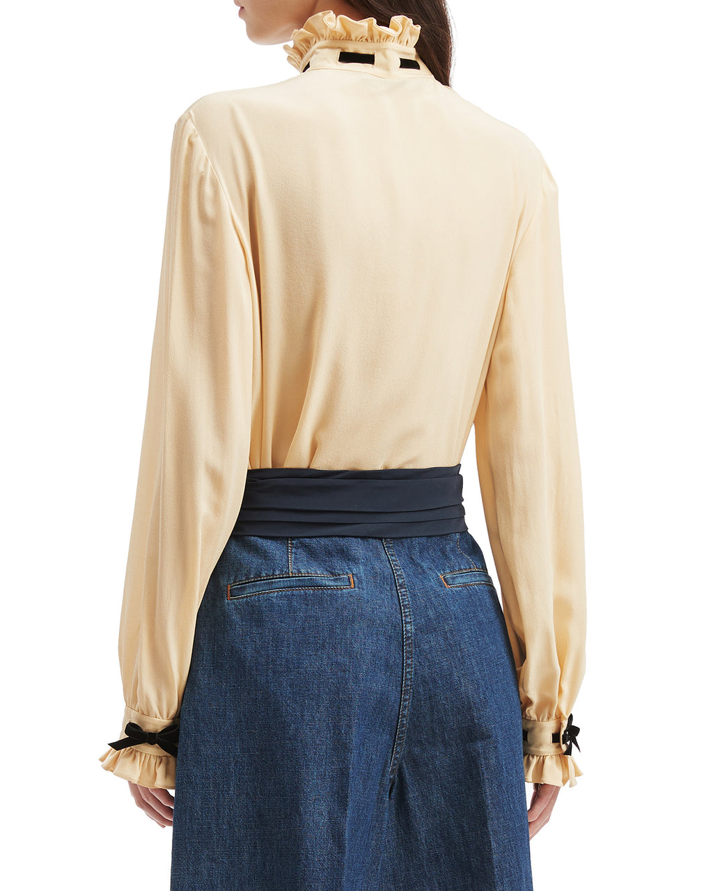Ruffled blouse