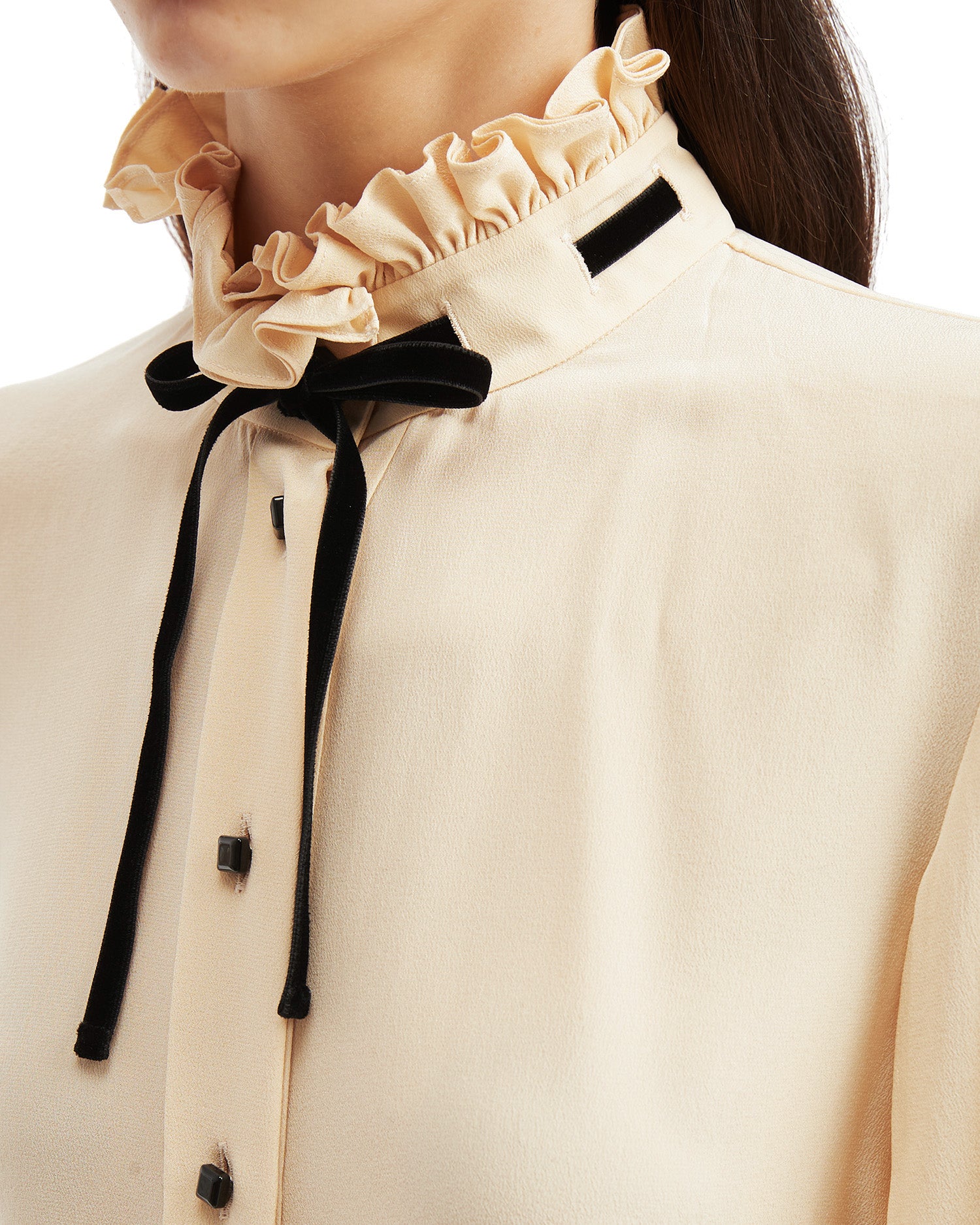 Ruffled blouse