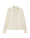 Bow-detail blouse