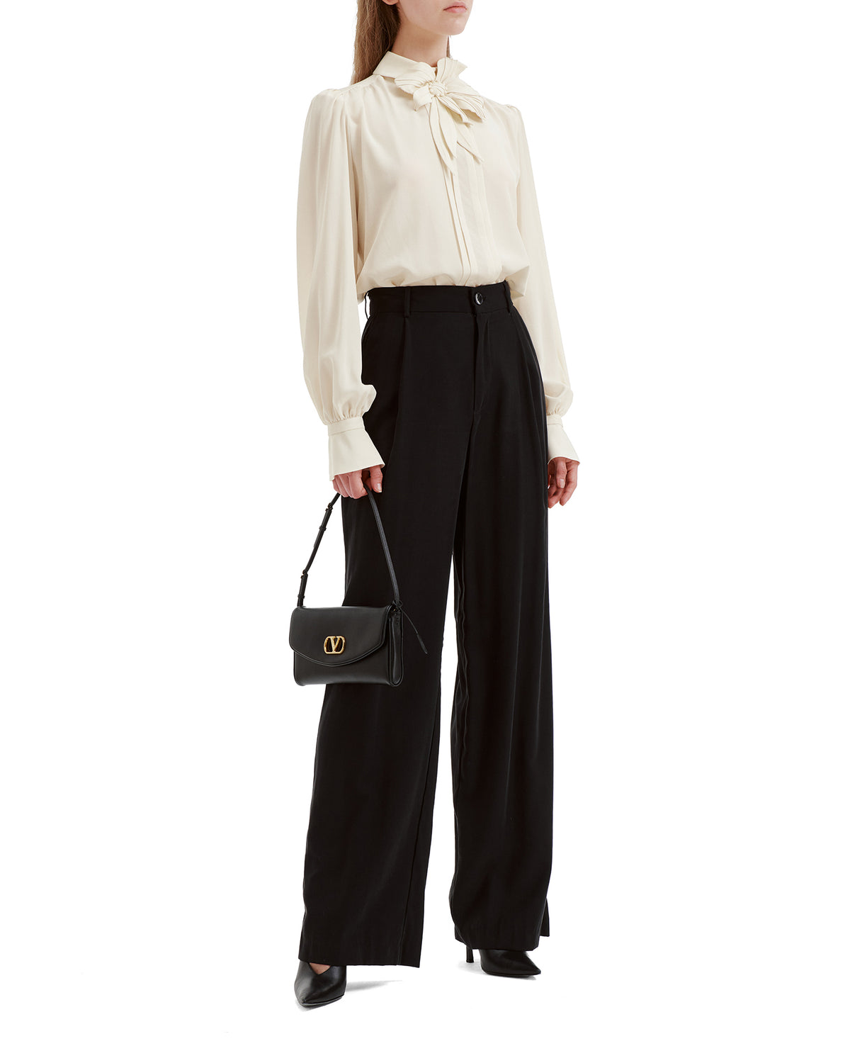 Bow-detail blouse