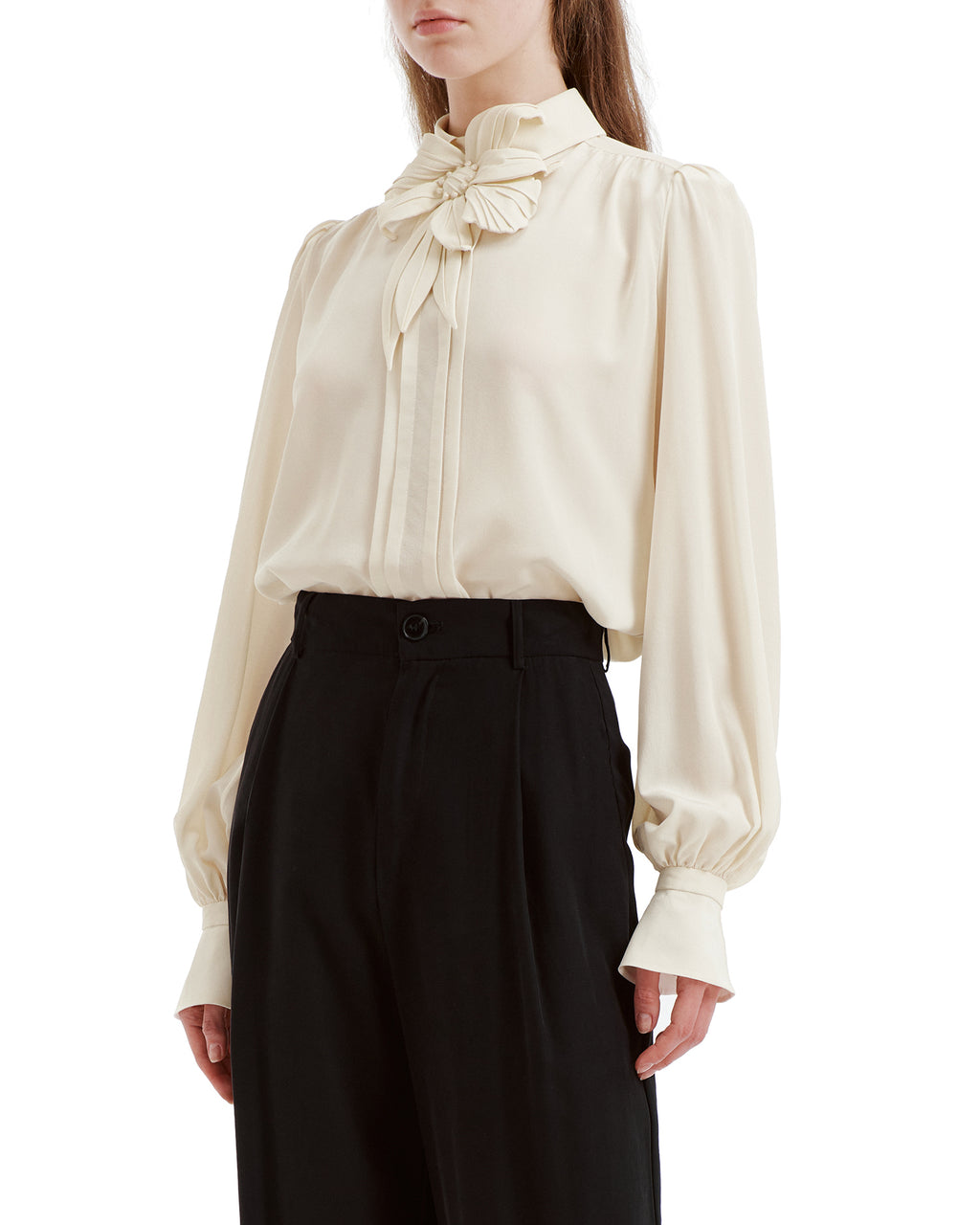 Bow-detail blouse