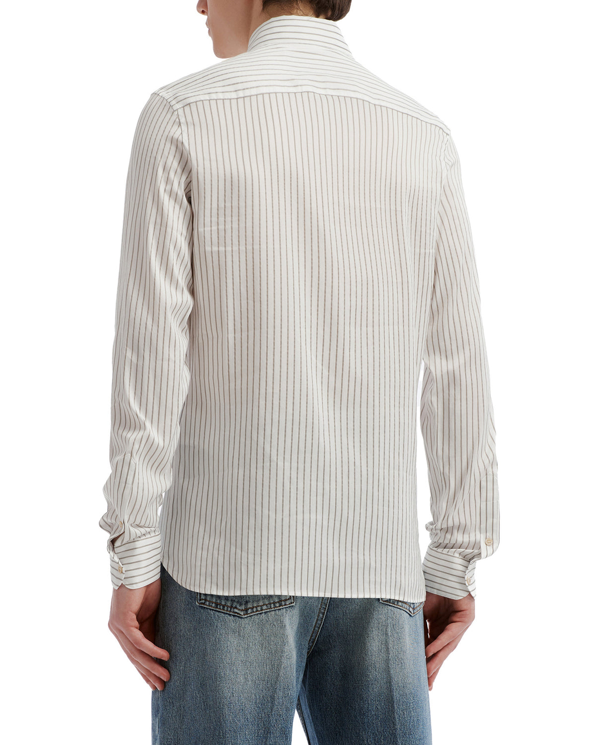 Striped long sleeve shirt