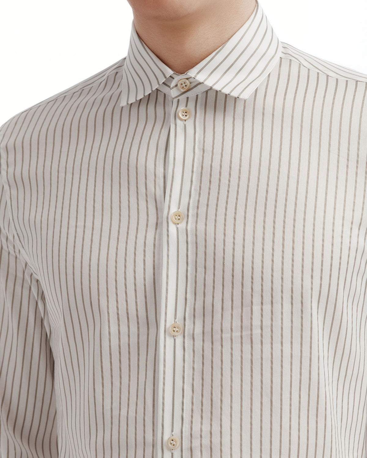 Striped long sleeve shirt