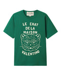 Tee with Le Chat De La Maison print