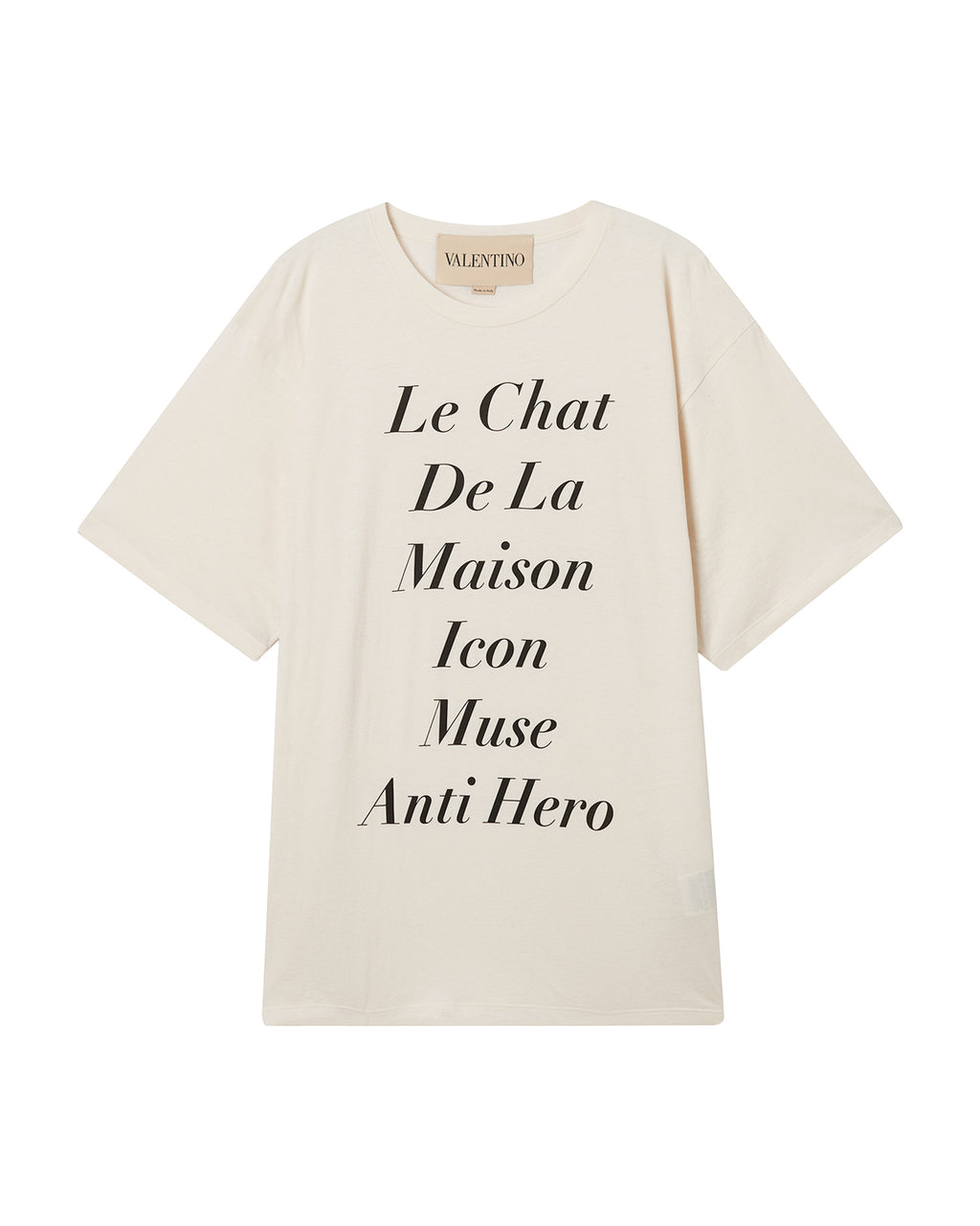 Le Chat De La Maison Icon Muse Anti Hero print tee