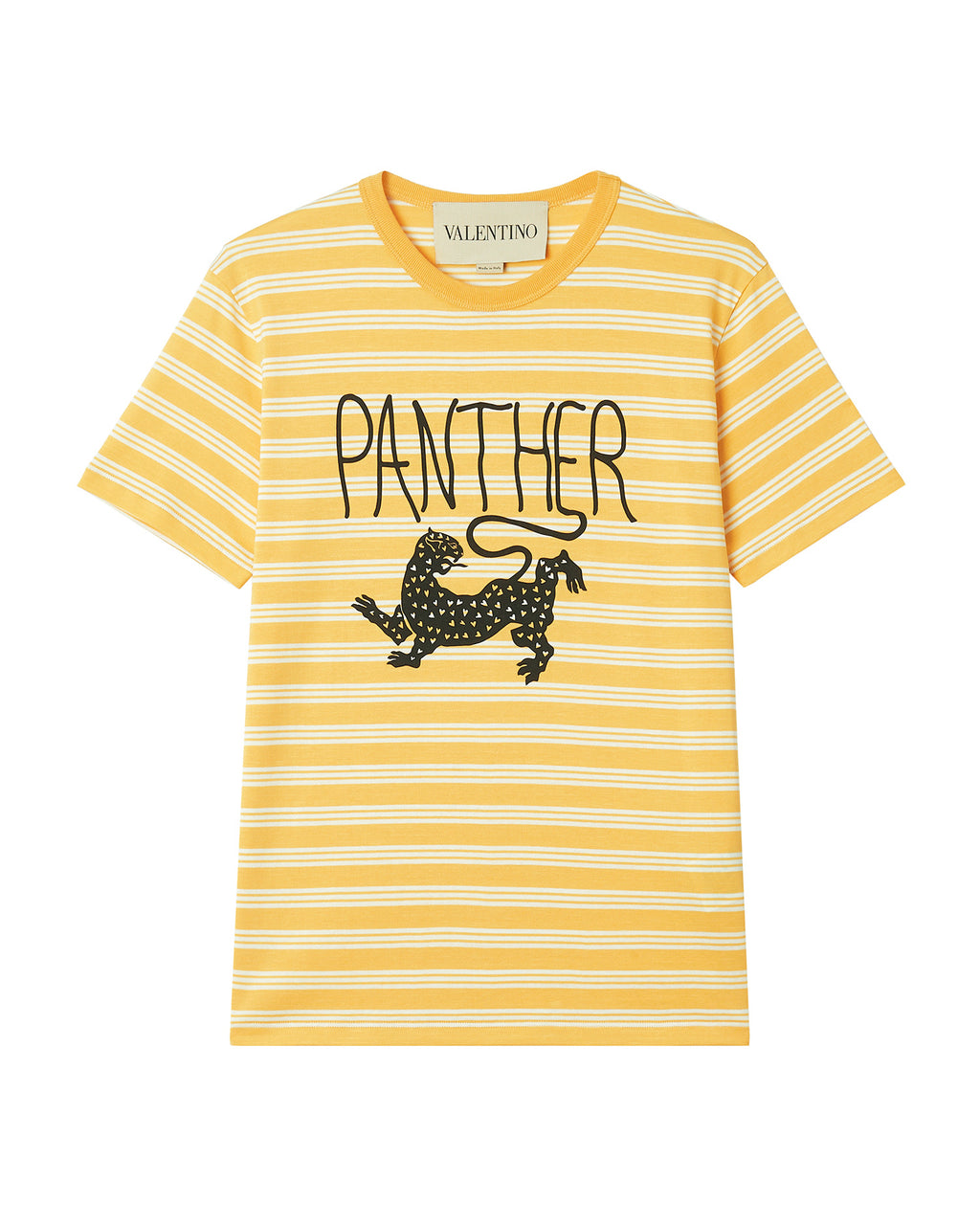 Striped graphic tee