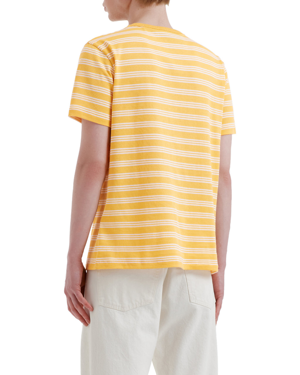 Striped graphic tee