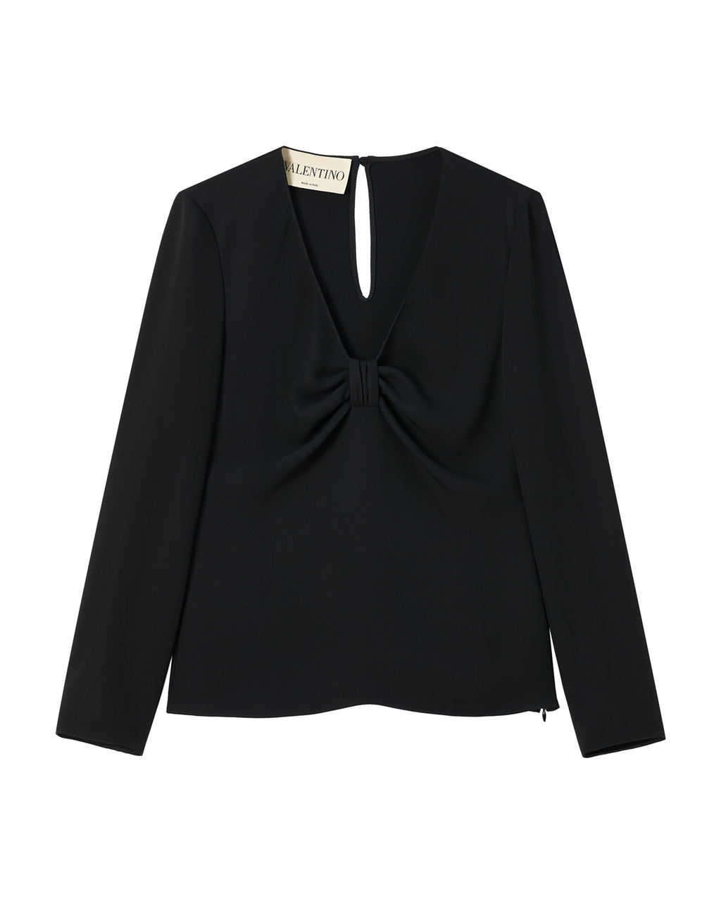 Bow neckline top