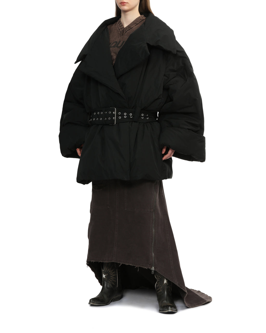 Belted coat